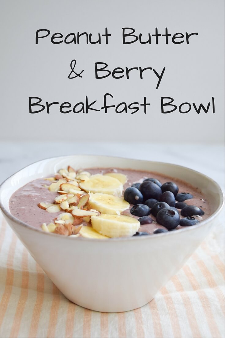 PB & Berry Breakfast Bowl